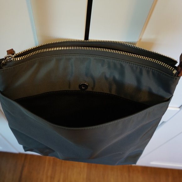 Halogen Grey and tan CrossBody Bag - Picture 6 of 8